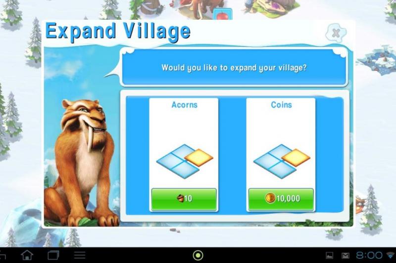 Ice Age Village Review (Android) - cel mai distractiv joc pentru Android din această vară! (Video): ice_age_village_2.jpg