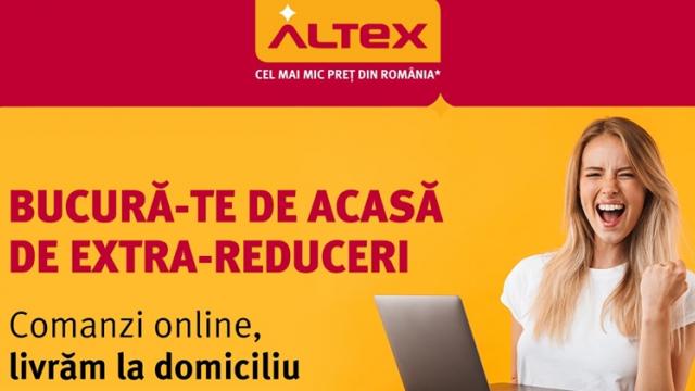 <b>Reduceri REALE și în weekend pe Altex.ro + extra discount-uri de până la 20%; Iată ofertele</b>Weekend-ul ne aduce o nouă rundă de Reduceri REALE pe Altex.ro și mai mult de atât, avem parte și de extra discount-uri de până la 20% la o gamă variată de produse. Retailerul vine cu multe oferte atractive și în aceste zile