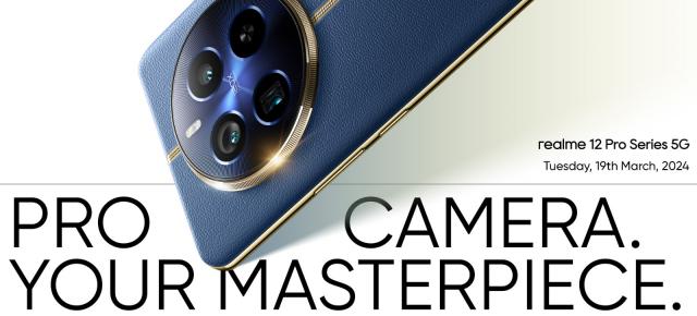 realme 12 Pro va debuta global pe 19 martie, primul mid-range echipat cu o cameră telephoto periscop