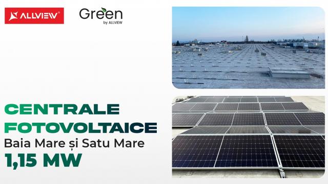 <b>Allview Solar Energy anunță implementarea a două instalații fotovoltaice de 1.15 MWp pe clădirile unui renumit hypermarket din România</b>Visual Fan SA., companie listată la Bursa de Valori București sub simbolul ALW, a început implementarea a două instalații fotovoltaice de 1,15 MWp pe clădirile unui renumit hypermarket din România. Contractul încheiat între cele două companii constă