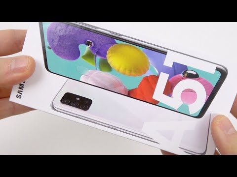 Samsung Galaxy A51 Video Unboxing în Română