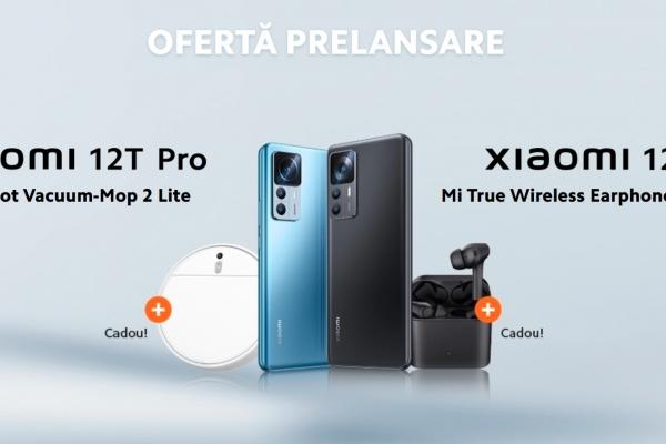 Preț și disponibilitate Xiaomi 12T în România (+ căști wireless cadou la precomandă)
