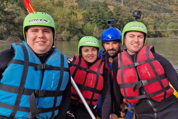 Samsung Galaxy Watch5 - Rafting pe râul Buzău