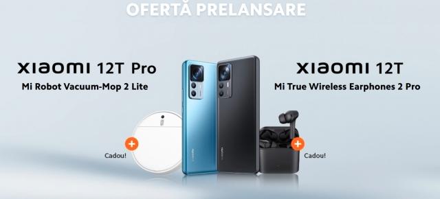 Preț și disponibilitate Xiaomi 12T în România (+ căști wireless cadou la precomandă)