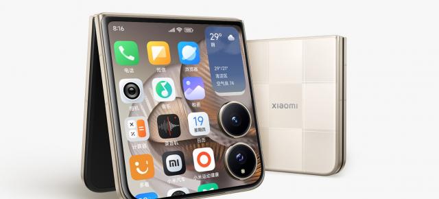 Xiaomi MIX Flip 2 vine cu îmbunătățiri la balama, cută aproape zero și procesor Snapdragon 8 Elite
