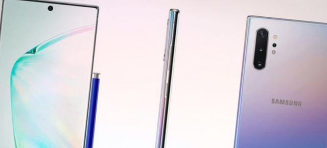 Samsung Galaxy Note 10+ are o scăpare din România; Variantele 5G ar putea primi nume noi, iar Note 10 are cel mai mare screen to body ratio