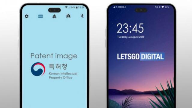 <b>LG brevetează un telefon cu camera frontală ca Galaxy Note 10, decupată în ecran şi centrată </b>LG a brevetat un nou smartphone, care pare gata să ne ofere o nouă modalitate de a integra senzorii şi camera selfie. Sud coreenii s-au ţinut departe de trendul decupajelor în ecran, cel puţin până acum, iar brevetul indica prezenţa unei camere selfie..