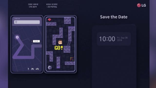 <b>Telefonul cu două ecrane de la LG va fi vedeta la IFA 2019, conform unui nou teaser (Video)</b>LG a început deja teaserele pentru IFA 2019, furând startul în faţa multor companii. Evenimentul are loc la Berlin la începutul lunii septembrie şi acolo ar trebui să vedem câteva telefoane, tablete şi dispozitive interesante. LG şi-a propus să aducă în..