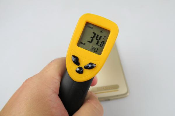 Test termic Motorola Moto Z2 Play