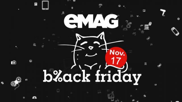 <b>Black Friday 2017 vine mai devreme; eMAG dă startul reducerilor pe 17 noiembrie</b>Exact cum s-a întâmplat și anul trecut, cei de la eMAG anunță faptul că evenimentul numit Black Friday 2017 va avea loc mai devreme decât ar trebui să aibă loc în mod normal. Teoretic această zi a reducerilor este programată pentru
