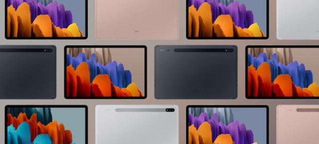 Noi detalii despre tabletele Samsung Galaxy Tab S7 și Tab S7+ ies la iveală; Snapdragon 865+, ecran 120Hz și 5G 