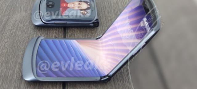 Noul pliabil Motorola RAZR 2020 se afișează într-o primă imagine; Muchii mai înguste, cameră duală și fără scanner de amprente