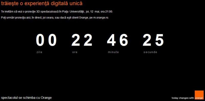 Spectacol 3D organizat de Orange, pentru o lansare 3D... să fie acesta debutul lui LG Optimus 3D/ LG Optimus Pad?: teaser_proiectie3d_orangejpg.jpg