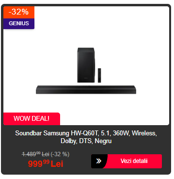 Black Friday 2020, Live Blogging Mobilissimo.ro; Reduceri și oferte eMAG, PC Garage, evoMAG, Cel.ro, Altex și alții.. - imaginea 494
