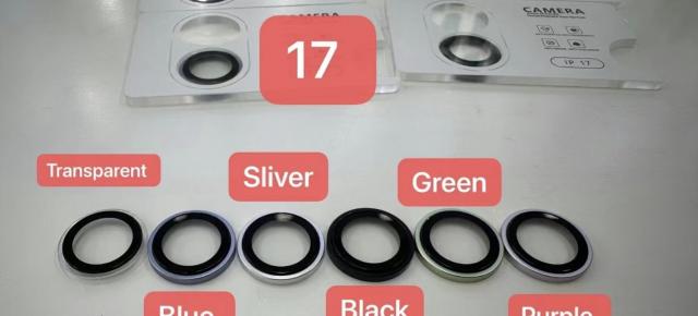 Protecții pentru camerele lui iPhone 17 sunt fotografiate și dezvăluie culorile, inclusiv o variantă transparentă pe motiv "Liquid Glass"