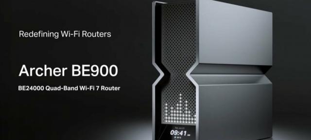 TP-Link Archer BE900 este primul router Wi-Fi 7 din lume și va fi pus în vânzare din 2023; Costă cât un smartphone high-end