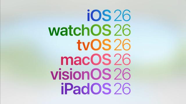 <b>Apple renunță la numerotarea clasică a sistemelor de operare; toate versiunile vor reflecta anul, începând cu iOS 26</b>Apple a anunțat o schimbare radicală în modul de numerotare a sistemelor sale de operare: începând din 2025, versiunile vor reflecta anul, nu generația anterioară de software. Astfel, iOS 26, macOS Tahoe 26, iPadOS 26, watchOS 26, tvOS 26 și visionOS 26 