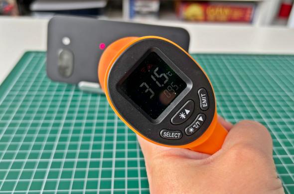 Google Pixel 9a - Test termic: Temperatura gaming.jpg