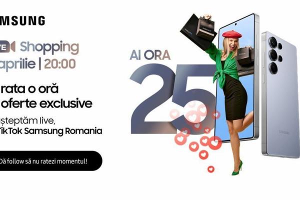 Paște cu tehnologie și live shopping; Samsung vine cu oferte exclusive pe 11 aprilie; Iată recomandările noastre!