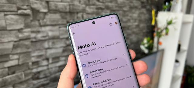 Motorola edge 60 fusion: OS, UI, aplicaţii cu un Moto AI mai mult decât util