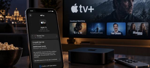 De la 7 zile în leak-uri, la 3 luni pe contul meu! Apple TV funcționează acum în România, cu o perioadă de testare generoasă
