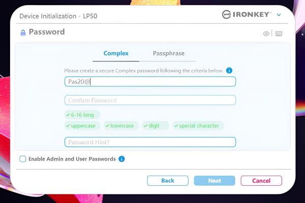 Kingston IronKey Locker+ 50 - Software
