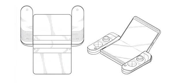 Va lansa Samsung o consolă de gaming portabilă? Un nou brevet prezintă un device compact cu ecran pliabil și design à la Nintendo DS