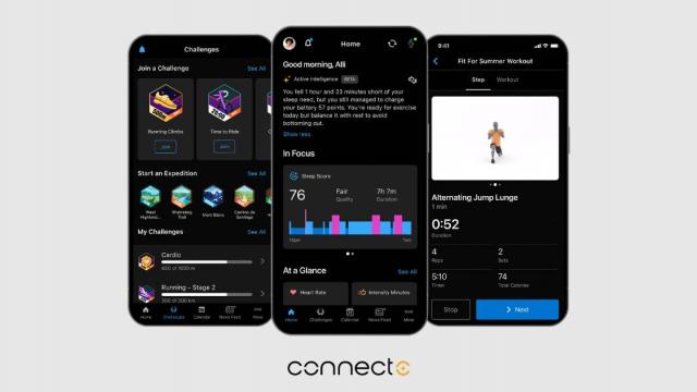 <b>Garmin introduce Connect+, un abonament premium ce aduce funcții AI, antrenamente progresive și monitorizare live</b>Garmin a lansat un plan cu plată integrat în aplicația sa de sănătate și fitness. Se numește Connect+, costă 8.99 euro / lună sau 89.99 euro / an. Prin intermediul acestui abonament utilizatorii de purtabile Garmin pot accesa acum sugestii personalizate