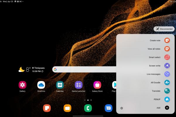 Samsung Galaxy Tab S8 Ultra 5G - Screenshots