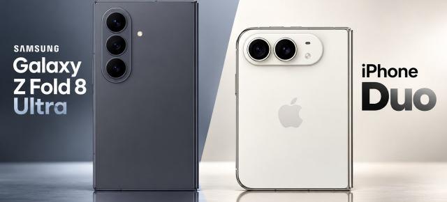 iPhone Duo Max ar putea concura cu Galaxy Z Fold8 Ultra; Apple ar avea în vedere un pliabil cu ecran mai mare