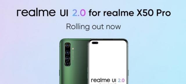 Primul smartphone Realme actualizat la Android 11 este X50 Pro 5G; Versiunea finală se distribuie acum