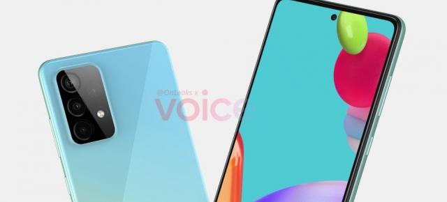 Samsung Galaxy A52 5G apare în primele randări; Telefon midrange 5G cu cameră quad