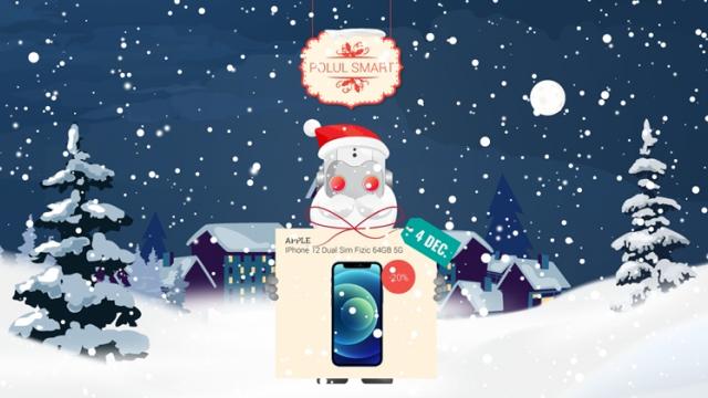 <b>Polul Smart al Reducerilor 2020 QuickMobile: azi iPhone 12 (64 GB) la cel mai bun preț din România</b>Pe final de an cei de la QuickMobile ne-au obișnuit să vină cu oferte speciale zi de zi în decembrie, oferte parte din campania intitulată "Polul Smart al Reducerilor". Ediția din acest an a debutat oficial încă de ieri
