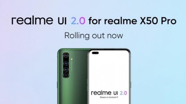 <b>Primul smartphone Realme actualizat la Android 11 este X50 Pro 5G; Versiunea finală se distribuie acum</b>La o zi distanță după ce Samsung a dat startul actualizării la Android 11 pentru seria Galaxy S20, iată că acum este rândul celor de la Realme să ofere update-ul pentru un prim smartphone din portofoliu