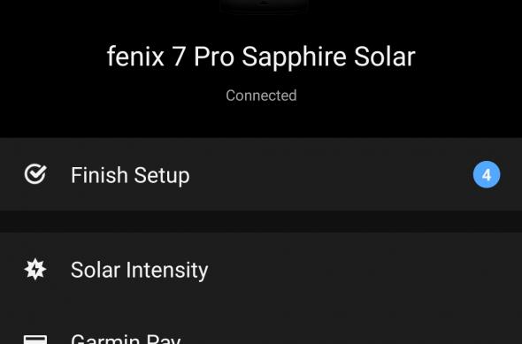 Garmin Fenix 7 Pro Sapphire Solar - Aplicație Connect: Screenshot_20230614_110508_Connect.jpg