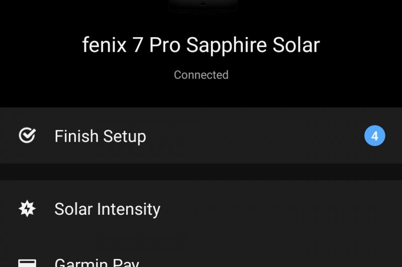 Garmin Fenix 7 Pro Sapphire Solar - Aplicație Connect: Screenshot_20230614_110508_Connect.jpg