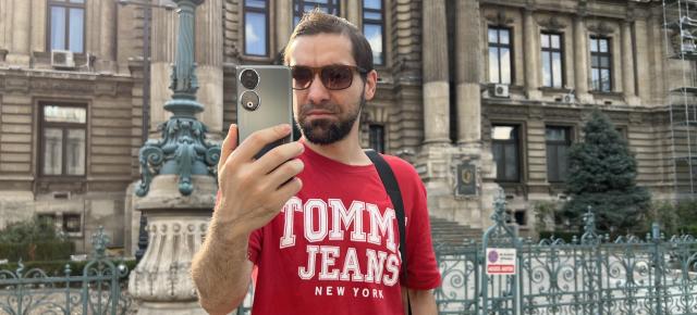 Bucureştiul prin lentila lui Honor 90: Depeche Mode în concert, Calea Victoriei, Ouă Benedict la Coolinart