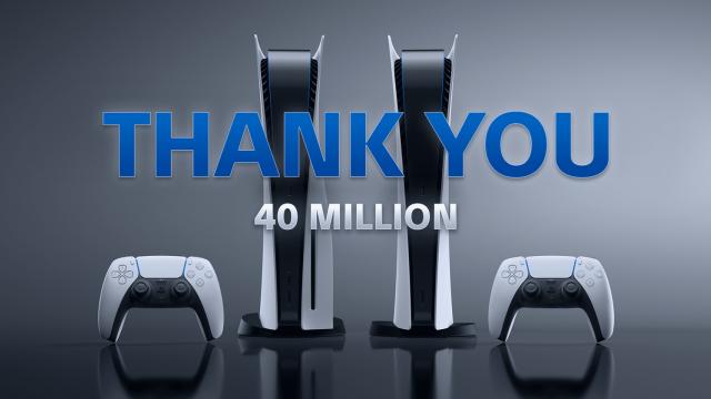 <b>40 de milioane de console PlayStation 5 au fost vândute de la debut și până acum; Sony le mulțumește gamerilor</b>Azi au apărut date cu privire la vânzările Sony generate de consola PlayStation 5 de la debut (noiembrie 2020) și până acum. Divizia financiară a japonezilor a transmis că vânzările consolei au depășit recent peste 40 de milioane de unități, în ciuda