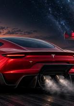 Tesla Roadster revine în lumina reflectoarelor după nouă ani de amânări; De data asta, Elon Musk vrea să-l desprindă de asfalt