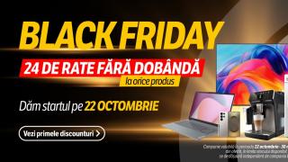 Flanco începe a 16-a ediție de Black Friday: Reduceri de până la 54% și 24 de rate fără dobândă la orice produs