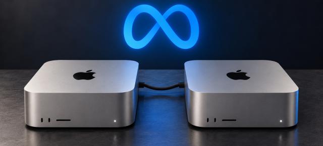 Apple și Meta aduc pe desktop un AI cu 816 miliarde de parametri; Două Mac Studio cu M5 Ultra înlocuiesc infrastructura din cloud