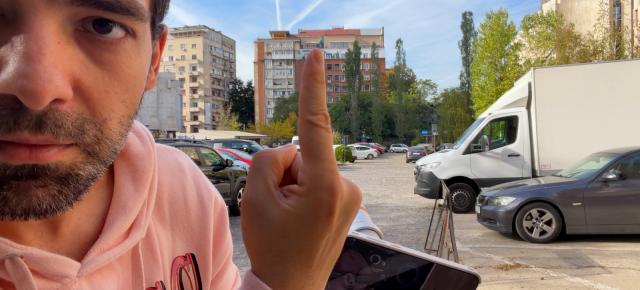 Am încercat să fotografiez un extraterestru de pe un bloc cu OPPO Find X10 Pro Max și zoom 114x