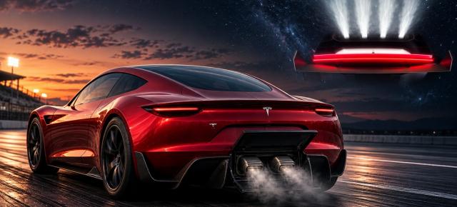 Tesla Roadster revine în lumina reflectoarelor după nouă ani de amânări; De data asta, Elon Musk vrea să-l desprindă de asfalt