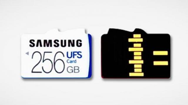 <b>Samsung lansează primele carduri de memorie UFS, succesor pentru standardul microSD</b>Astăzi, cei de la Samsung lansează pe piață primele carduri de memorie UFS - tip de card menit să înlocuiască deja celebrul microSD pe care îl avem pe piață de mai bine de 10 ani. Noul tip de memorie ne oferă în primul și în primul rând, viteze mai rapide