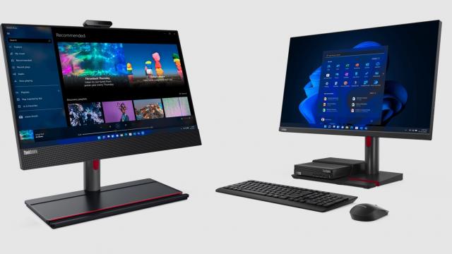 <b>CES 2022: Lenovo anunță PC-ul all-in-one ThinkCentre M90a Pro Gen3, soluția Tio Flex și două noi monitoare ThinkVision </b>Pe lângă numeroasele laptop-uri pe care Lenovo le-a adus la CES 2022, avem iată și un PC all-in-one. Se numește ThinkCentre M90a Pro Gen3 și acesta nu vine singur, ci alături de soluția Tio Flex și două noi monitoare numite 