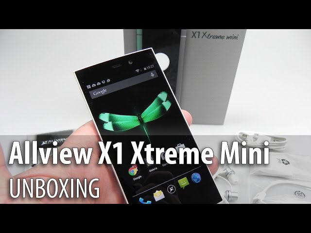 Allview X1 Xtreme Mini Unboxing (Telefon cu cameră frontală Ultrapixel) - Mobilissimo.ro
