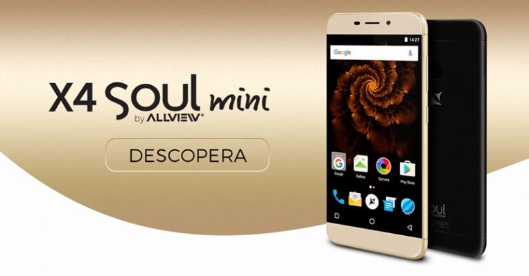 Allview X4 Soul Mini debutează oficial; rulează Android Nougat și vine în variante cu 2 sau 3 GB RAM