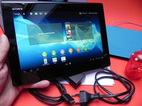Sony Xperia tablet S unboxing - Mobilissimo.ro
