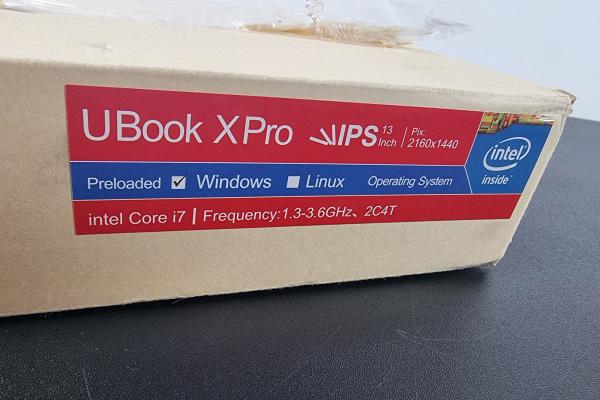 CHUWI UBook XPro - Unboxing