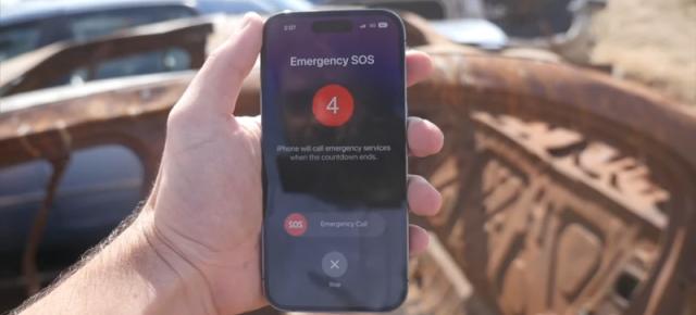 Experiment iPhone 14 Pro: Cum funcționează Crash Detection în eventualitatea unui accident de mașină (Video)